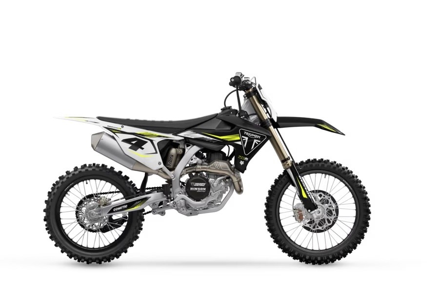 Triumph presenta la TF 450-RC Edition, sviluppata da Ricky Carmichael